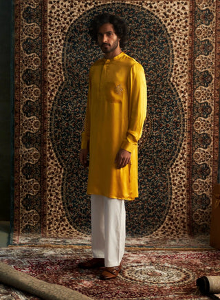 Marigold prarambh kurta and pants