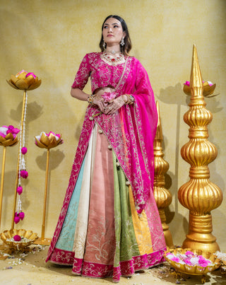 Padmini pink lehenga set