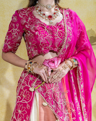 Padmini pink lehenga set