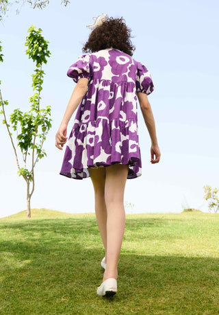 Purple mekko layla dress