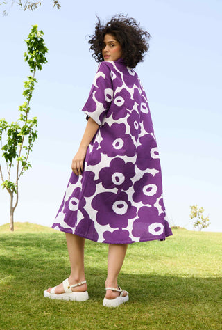 Purple mekko madame dress