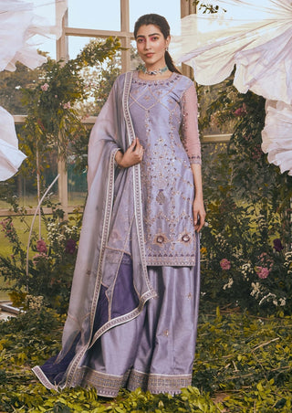 Purple haze tunic and sharara set