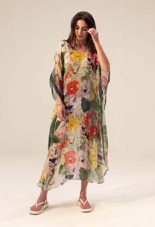 Multicolor eden kaftan