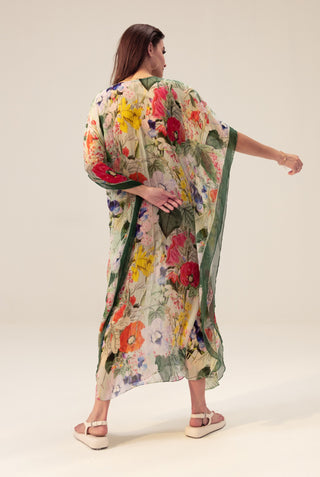 Multicolor eden kaftan