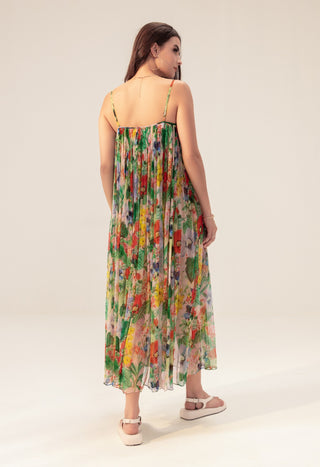 Multicolor eden cami dress