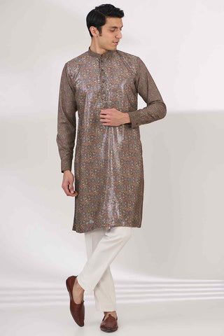 Coco sequin georgette kurta and pants