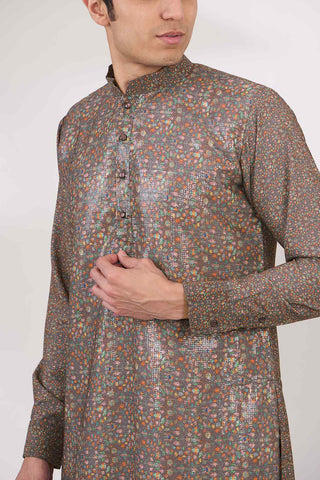 Coco sequin georgette kurta and pants