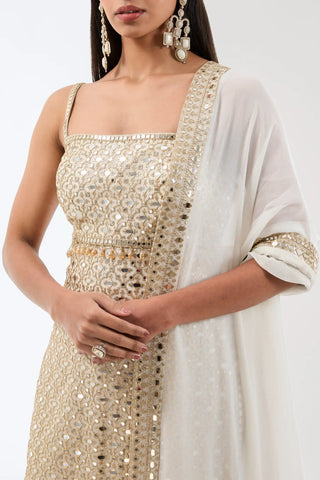 Ayat ivory kurta set