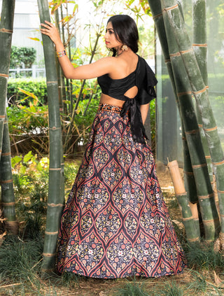 Kaya multicolor lehenga and blouse