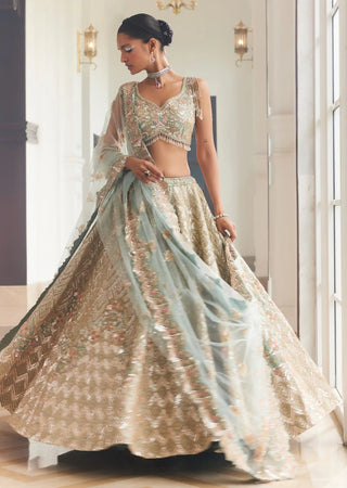 Shelly firoza embroidered lehenga set