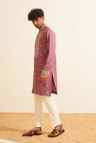 Lilac svanik kurta and pant