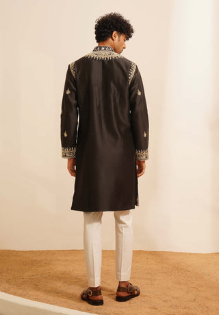 Black amavas kurta and pant