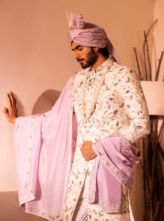 Offwhite janaab sherwani