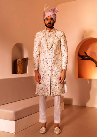 Offwhite janaab sherwani