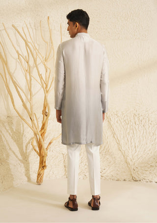 Ombre gray kanishk kurta and pant