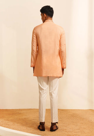 Peach naarang kurta and pant