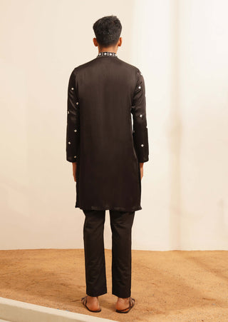 Black parag kurta and pant