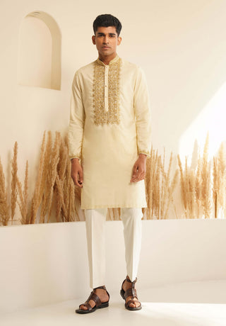 Offwhite ekansh kurta and pant