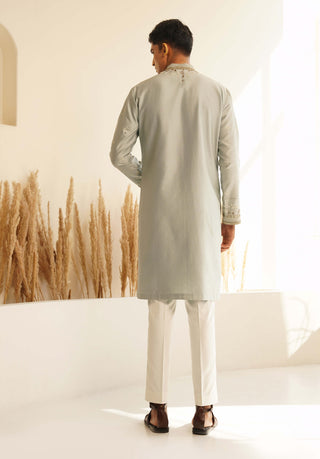 Powder blue vyom kurta and pant