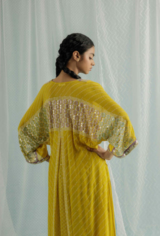 Canary zane kurta set