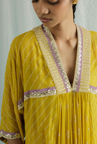 Canary zane kurta set