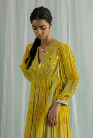 Canary aila kurta set