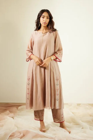 Gray Vrinda Kurta Set