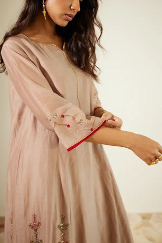 Gray Vrinda Kurta Set