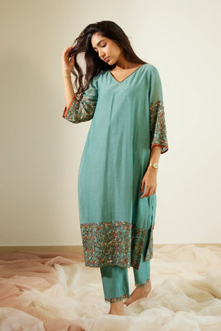 Blue Gulaal Kurta Set