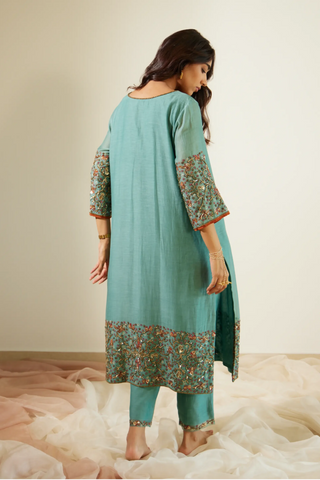 Blue Gulaal Kurta Set