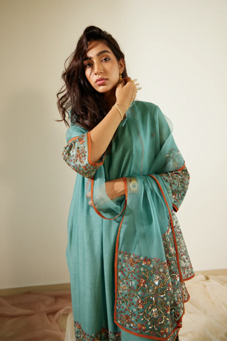 Blue Gulaal Kurta Set