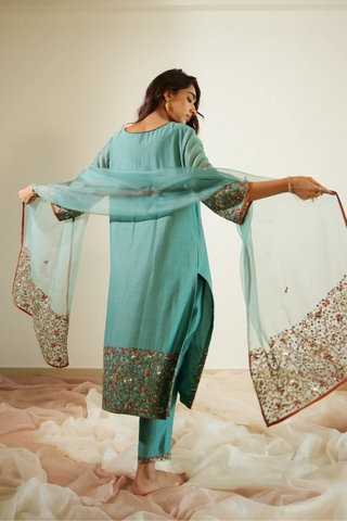 Blue Gulaal Kurta Set