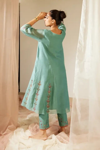 Blue Vrinda Kurta Set