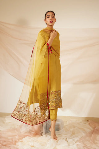 Yellow Gulaal Kurta Set