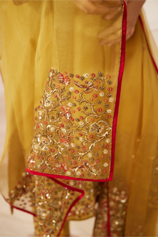 Yellow Gulaal Kurta Set