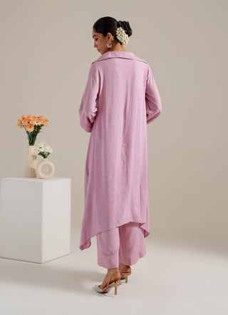 Ankuri lilac ombre kurta and pant