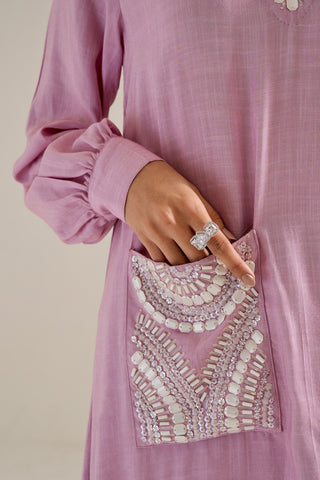 Ankuri lilac ombre top and pant