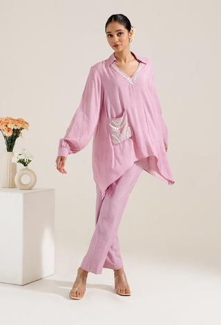 Ankuri lilac ombre top and pant