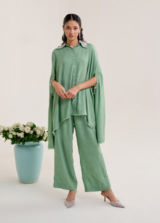 Bela green top and pant