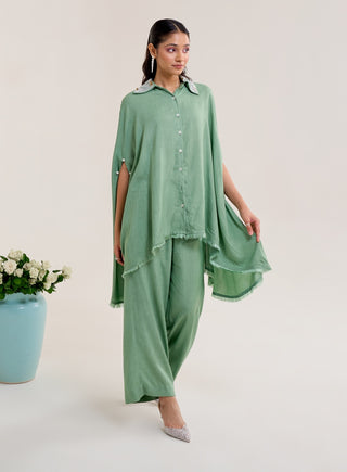 Bela green top and pant