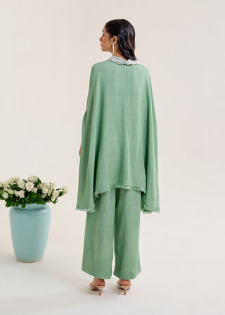 Bela green top and pant