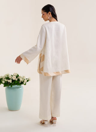 Chaandni ivory top and pant