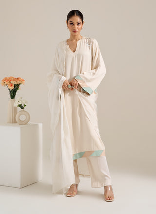 Lily ivory kurta set