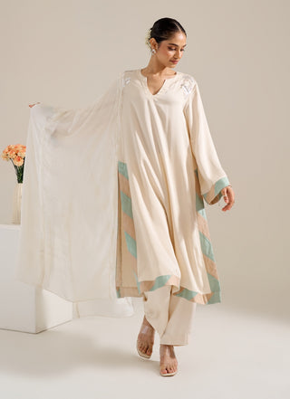 Lily ivory kurta set