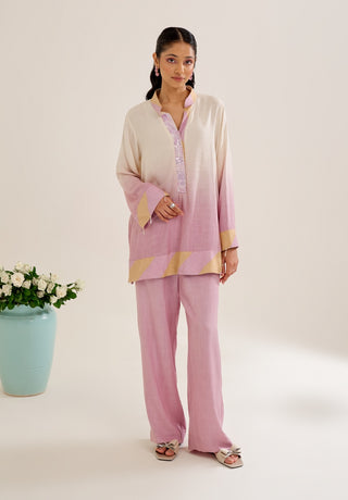 Chhui mui lilac top and pant