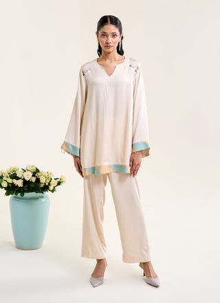 Lily ivory top and pant