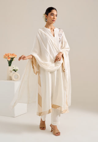 Mogra ivory kurta set