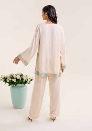 Lily ivory top and pant