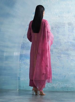 Auraa grape pink kurta set